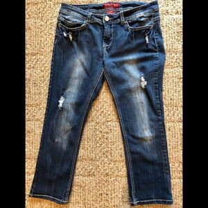 Nice cropped jeans by Red Rivet in 13